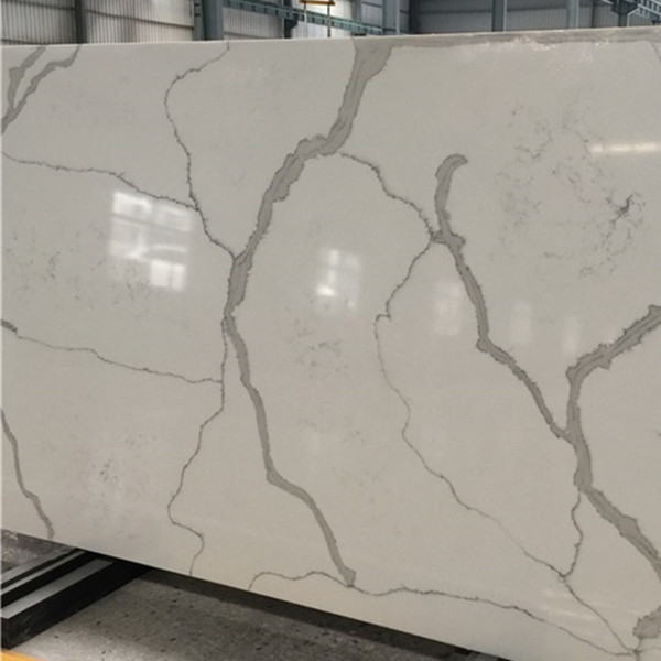 Calacatta White Quartz Slabs